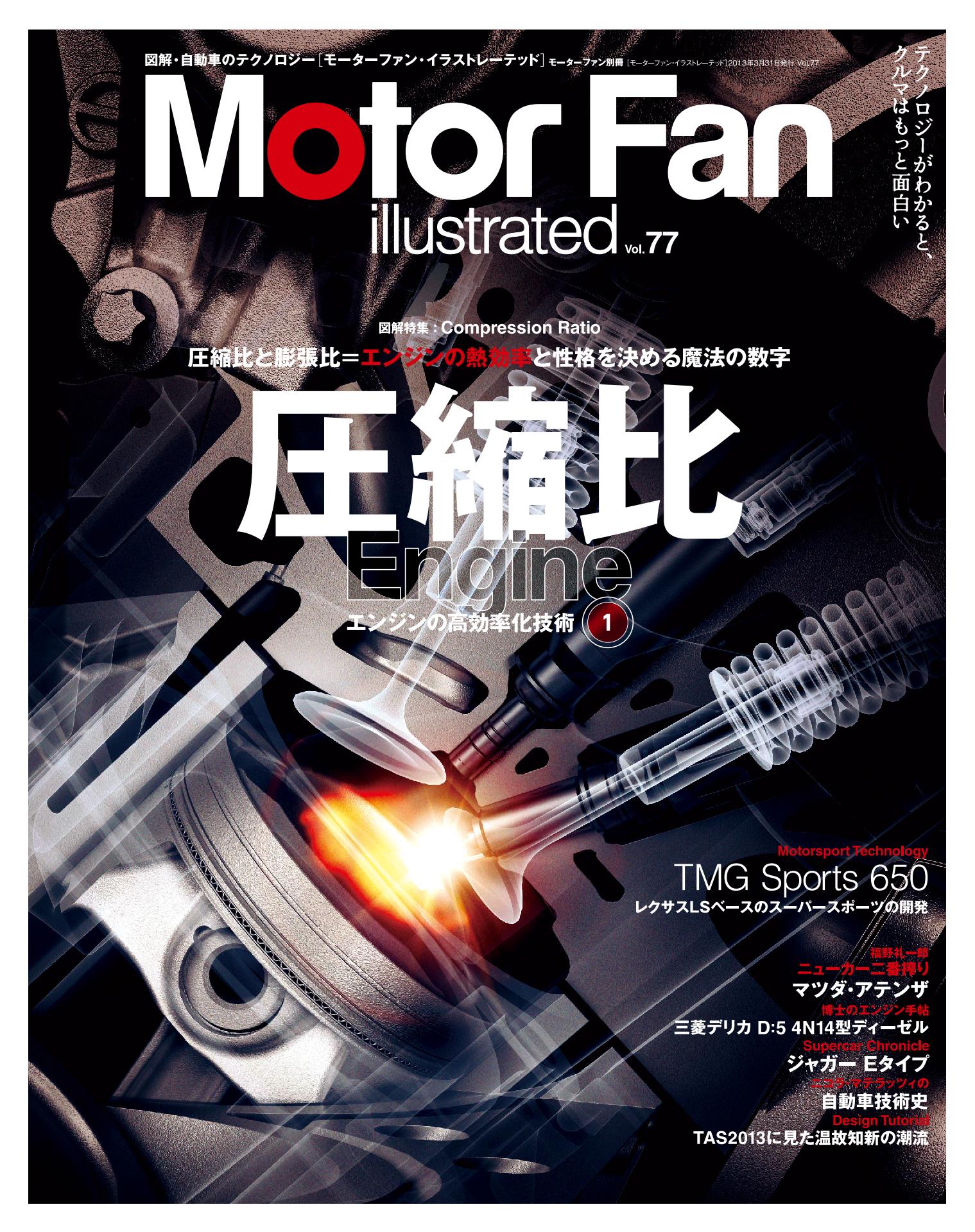 エンジンの高効率化技術 1「圧縮比」